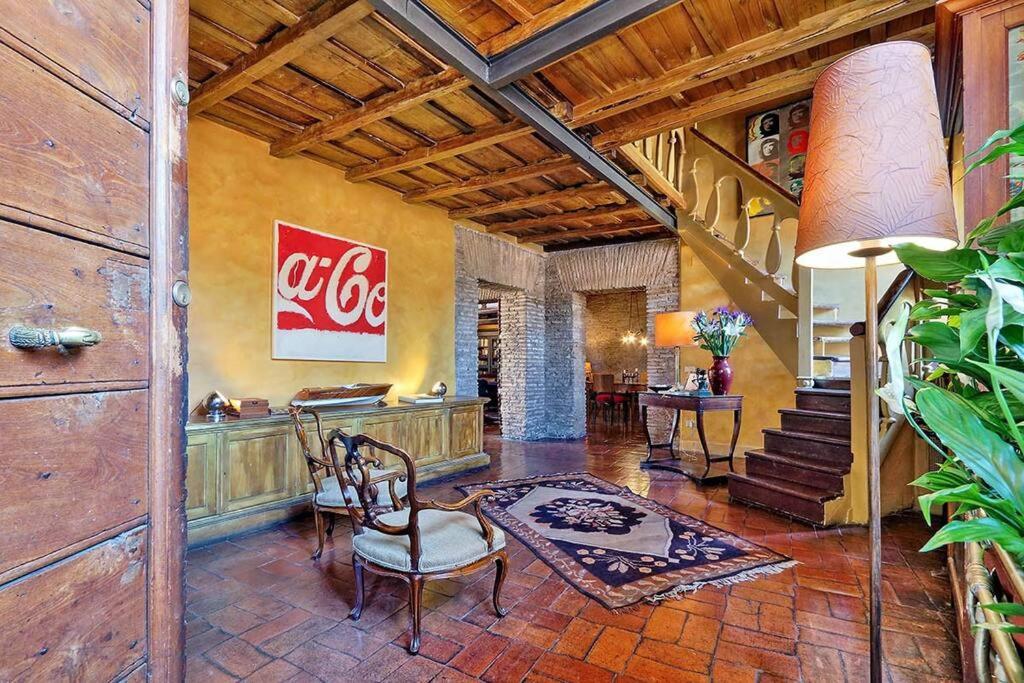 Spectacular Luxury Flat In Trastevere Рим Екстериор снимка