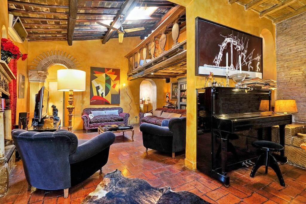 Spectacular Luxury Flat In Trastevere Рим Екстериор снимка