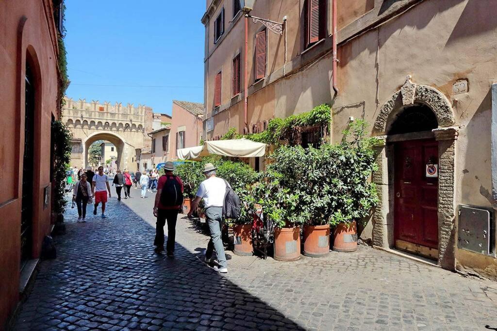Spectacular Luxury Flat In Trastevere Рим Екстериор снимка